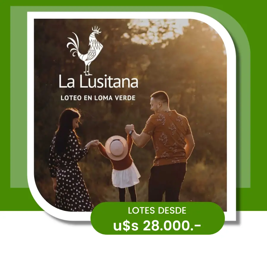 Loteo La Lusitana Venta terrenos en loma verde escobar